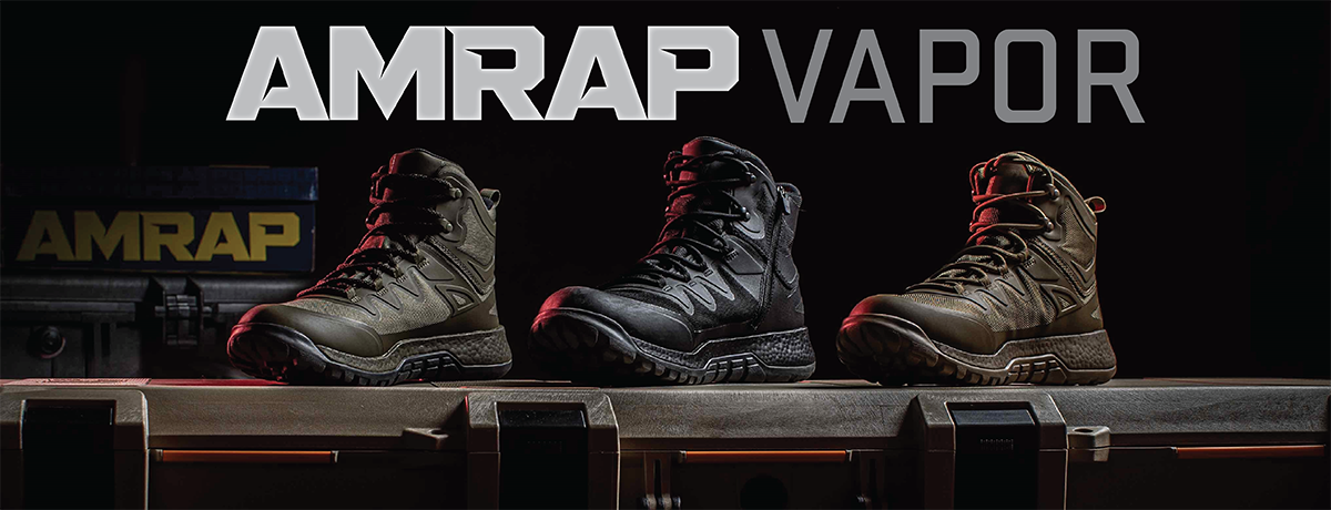 Banner for AMRAP Vapor Boot